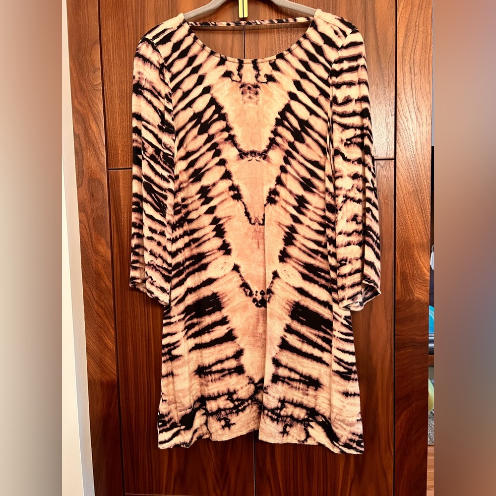 Billabong tie dye mini dress size medium